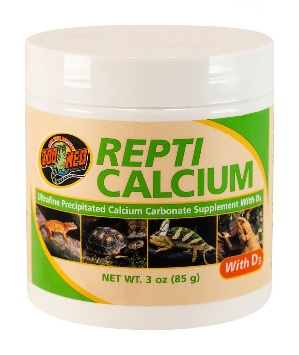 Zoo Med Repti Calcium Reptile Supplement (Size: 3 Fl Oz)