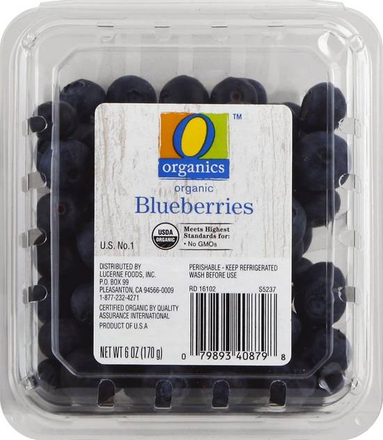 Order O Organics · Blueberries (6 oz) food online from Safeway store, Eureka on bringmethat.com