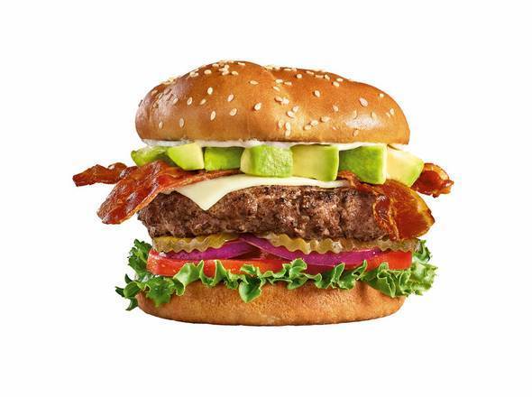 BACON AVOCADO CHEESEBURGER