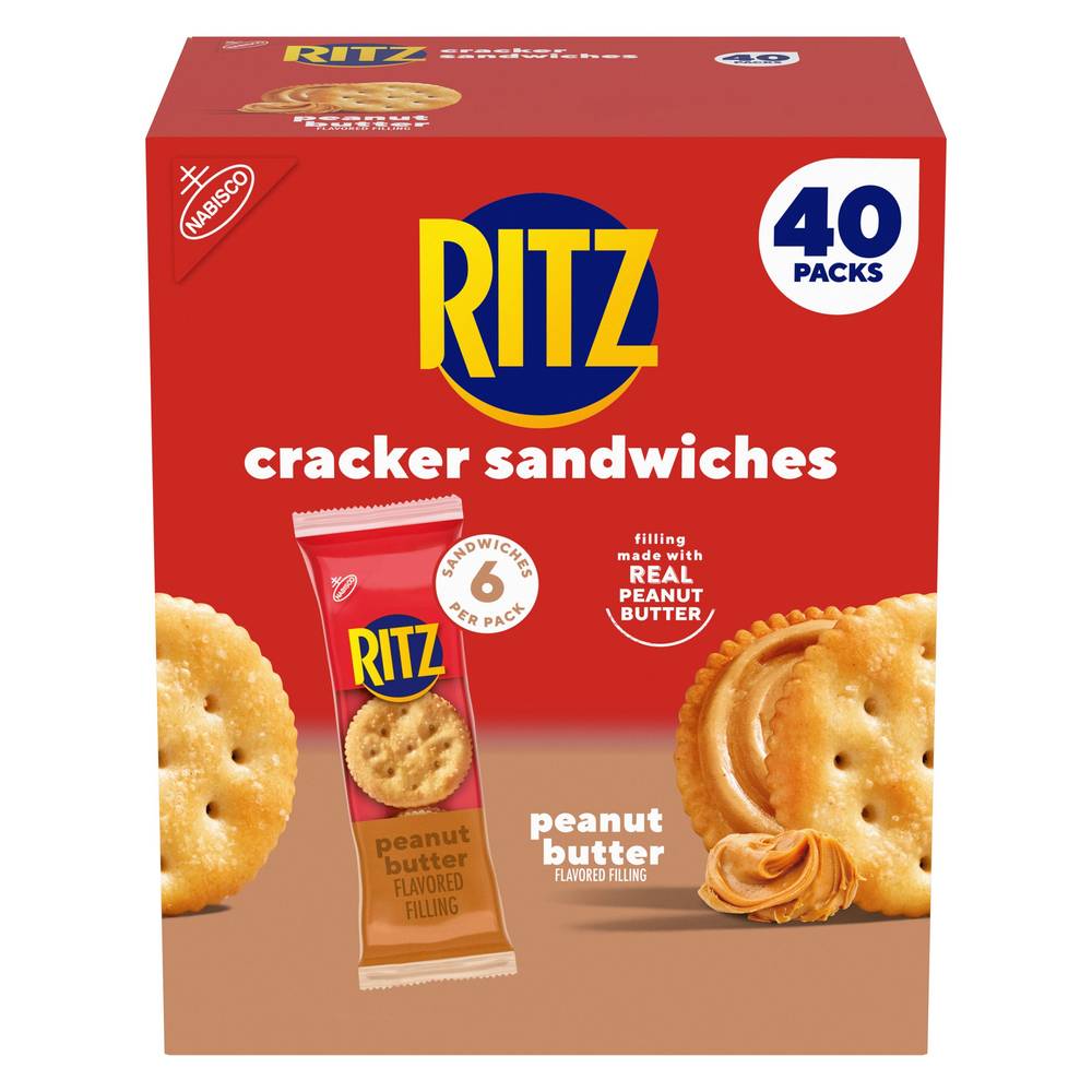 Ritz Cracker Sandwiches