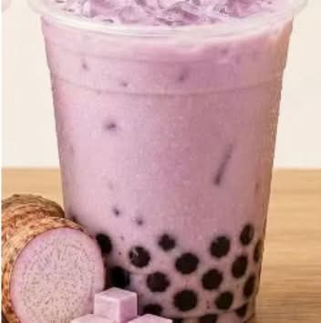Bubble tea taro 22 onza