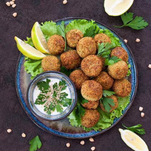 Assiette falafel