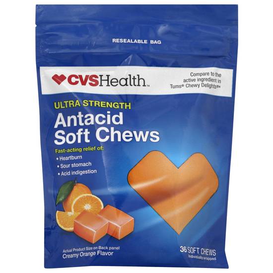Cvs Health Ultra Strength Antacid Soft Chews (36 ct)