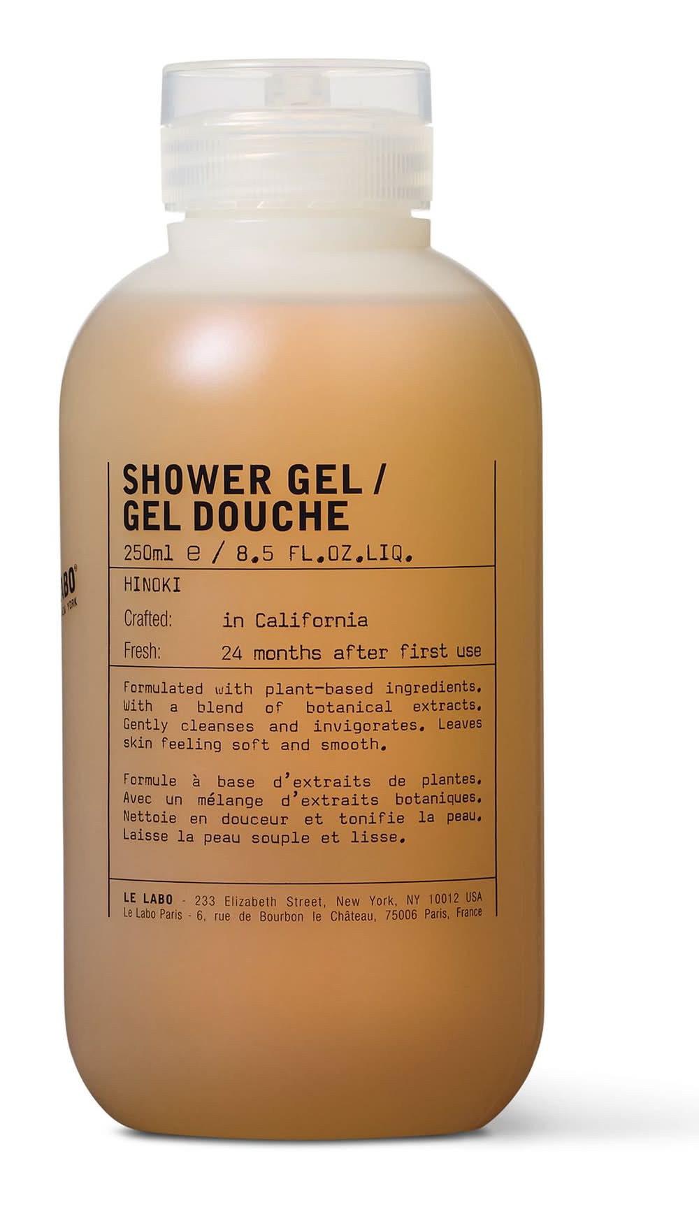 Hinoki Shower Gel 250ml