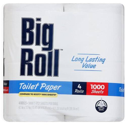 Big Roll Bathroom Tissue - 1000.0 ea x 4 pack