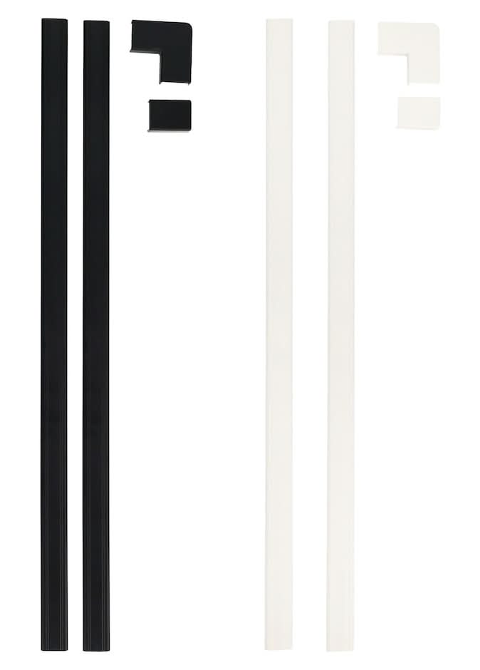 Tool Bench Cable Cover Set, Assorted Colors, 4-pc Pack.