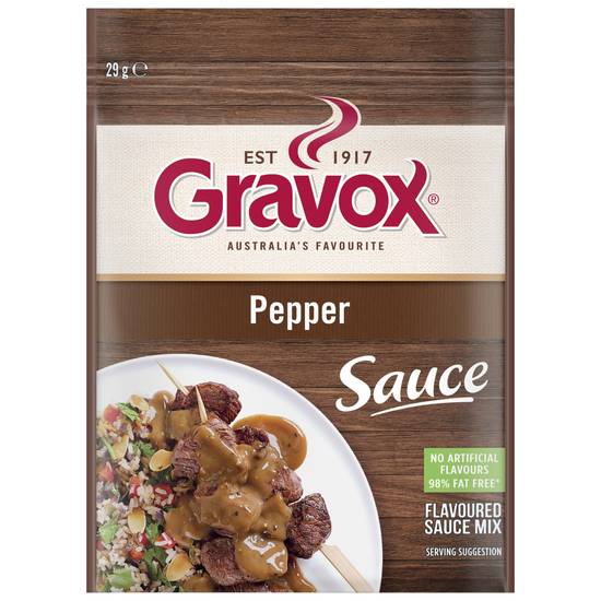 SUPA IGA Blaxland - Gravox Pepper Finishing Sauce Mix 29g