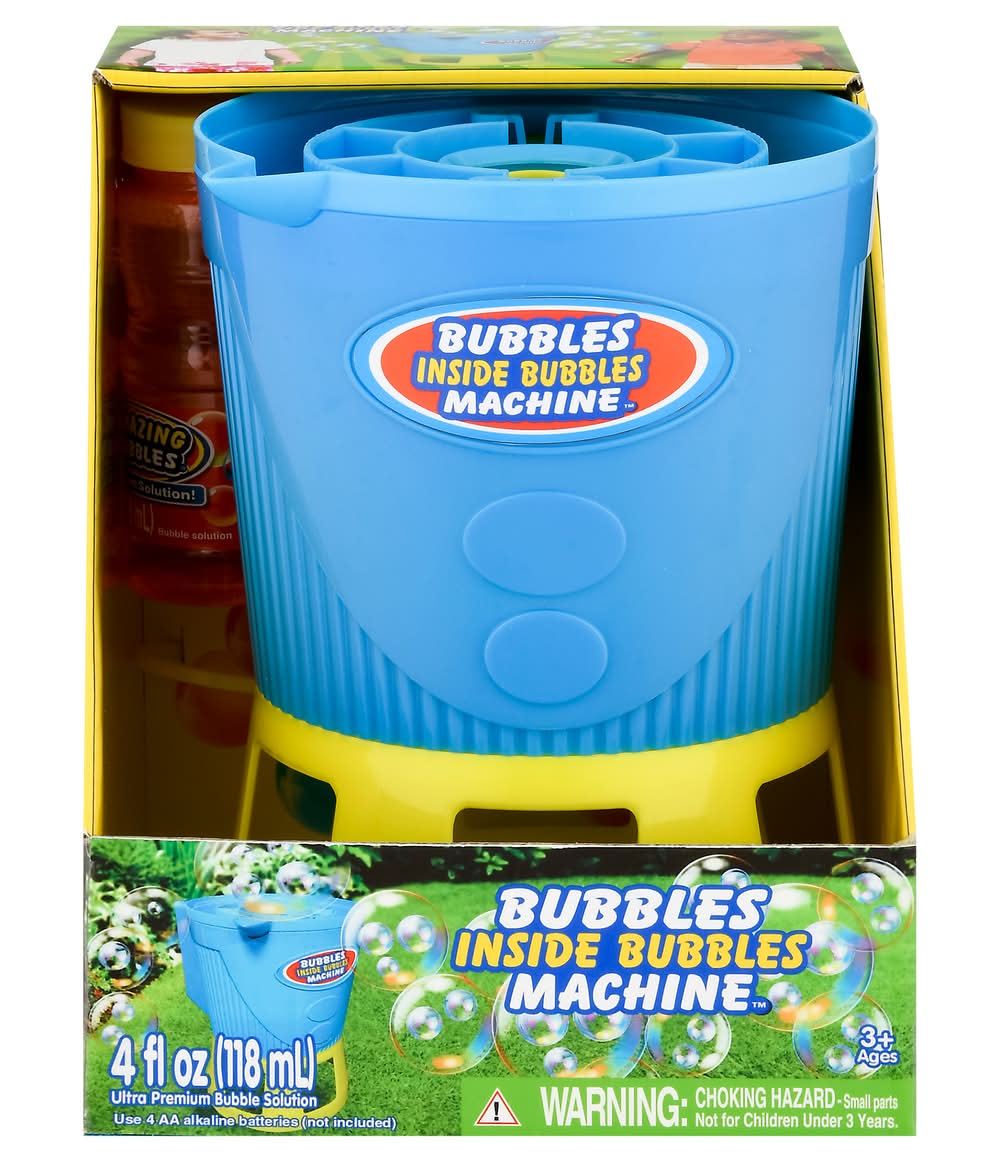 Amazing Bubbles Bubble Machine (4 ct)