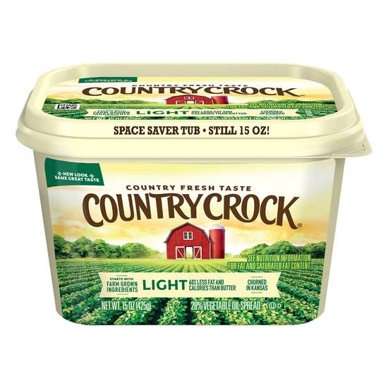 Country Crock Light 40% Vegetable Oil Spread (15 oz)