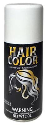 Fun Hlwn White Hair Spray - Ea