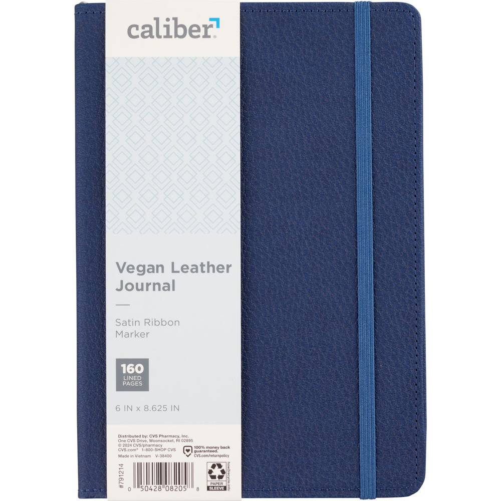 Caliber Softbound Belted Closure Journal, 160 Sheets, Assorted