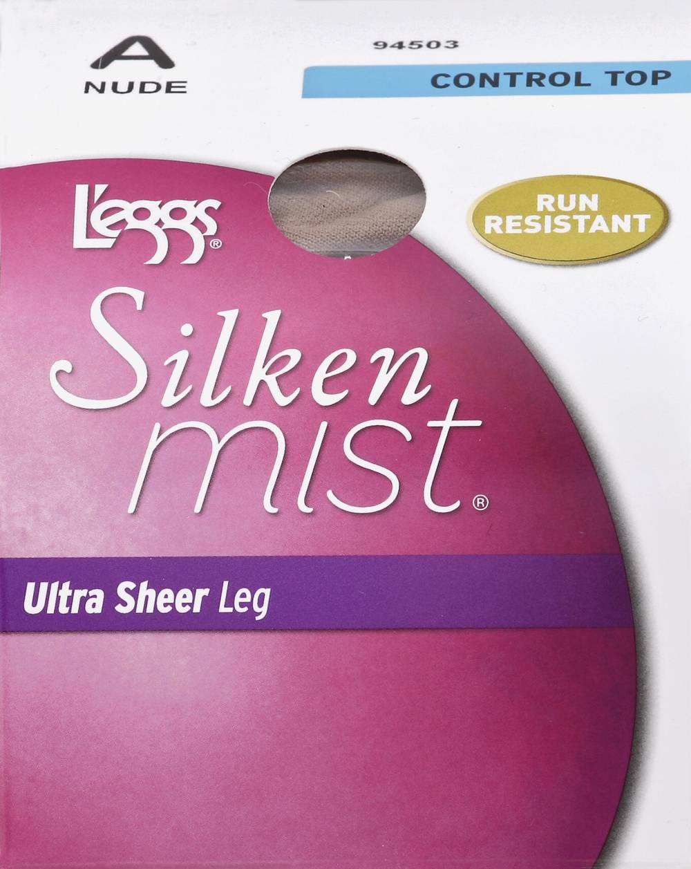 L'eggs Silken Mist Ultra Sheer Leg Control Top - Size a Nude Pantyhouse, Multi