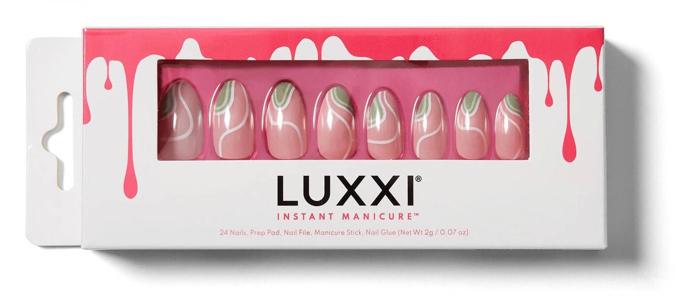 LUXXI Instant Manicure Press on Nails (0.07 oz, 24 ct)