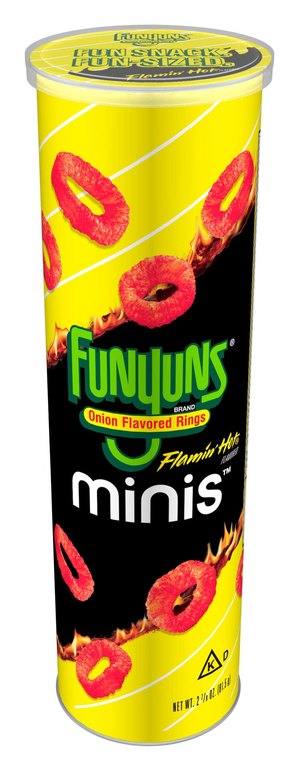 Funyuns Minis Onion Flavored Rings, Flamin' Hot (2.87 oz)