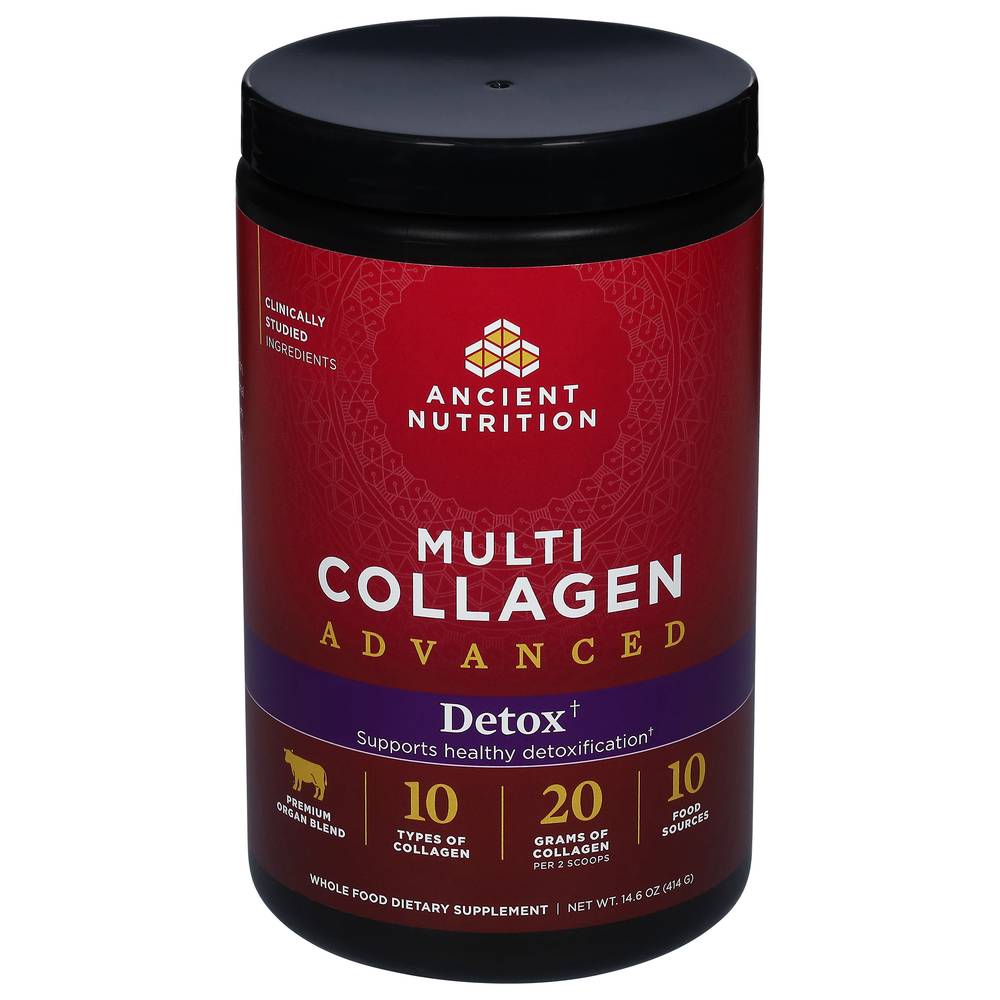 Ancient Nutrition Advanced Detox Multi Collagen (14.6 oz)