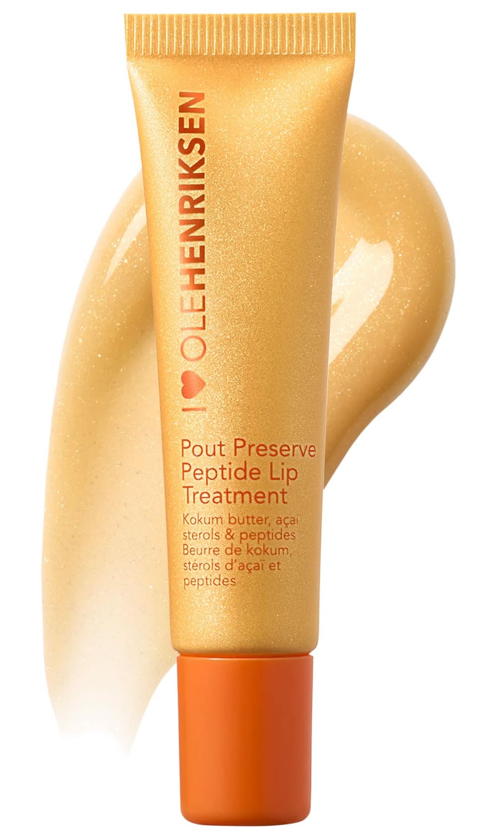 Olehenriksen Pout Preserve Hydrating Peptide Lip Treatment Citrus Sunshine Glimmer