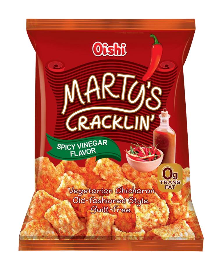 Oishi Marty's Cracklin Spicy Chips (90g)