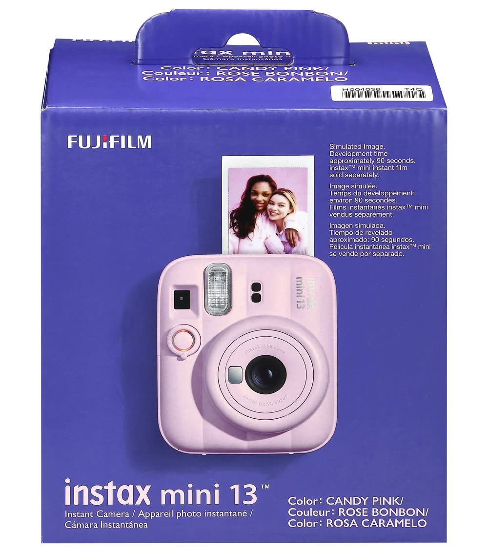 Fujifilm Instax Mini 13 Instant Film Camera, Candy Pink
