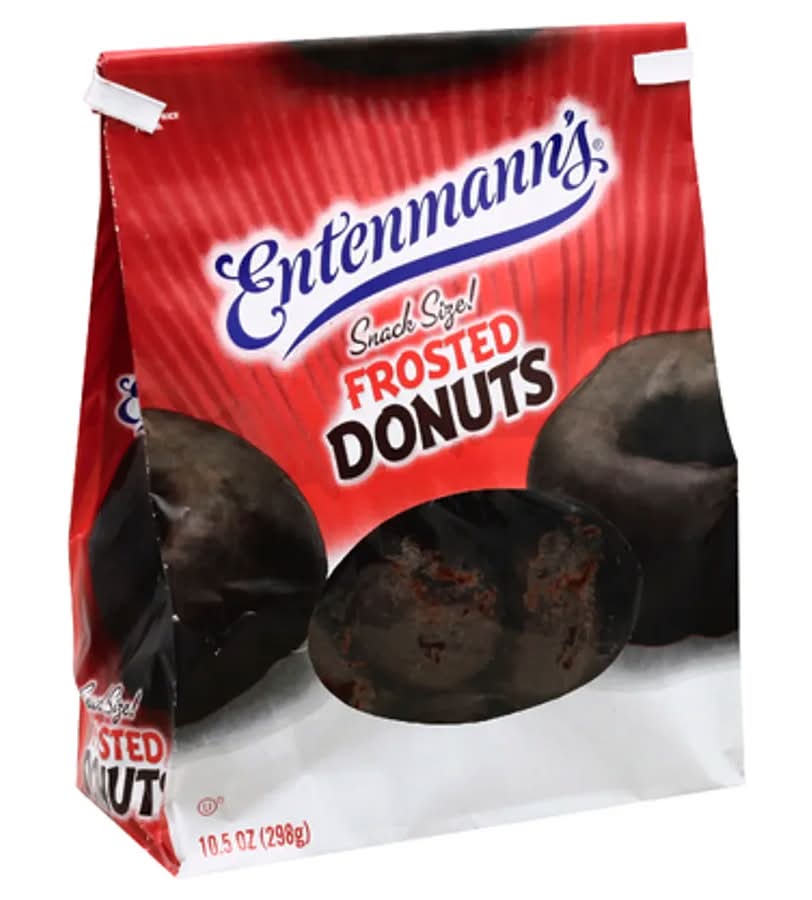 Entenmann's Popettes Frosted Mini Donuts
