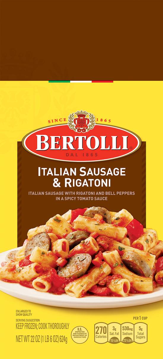 Bertolli Italian Sausage & Rigatoni (22 oz)