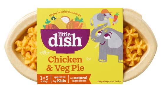 Little Dish Chicken & Veg Pie 1-5 Yrs (200g)
