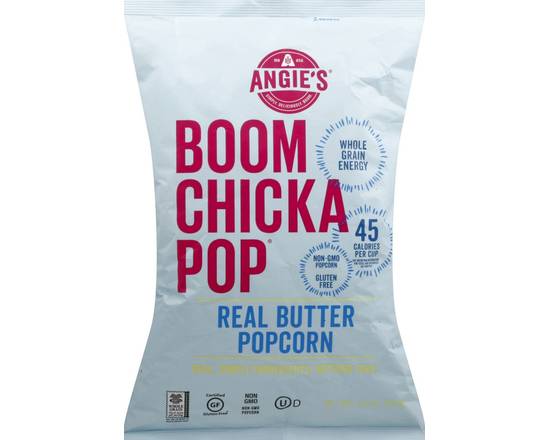 Angie's Boomchickapop · Real Butter Popcorn (4.4 oz)