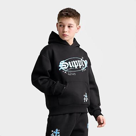Big Kids' Supply & Demand Trebport Pullover Hoodie (Large)