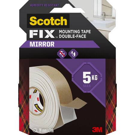 Ruban adhésif double face Miroir SCOTCH - le rouleau