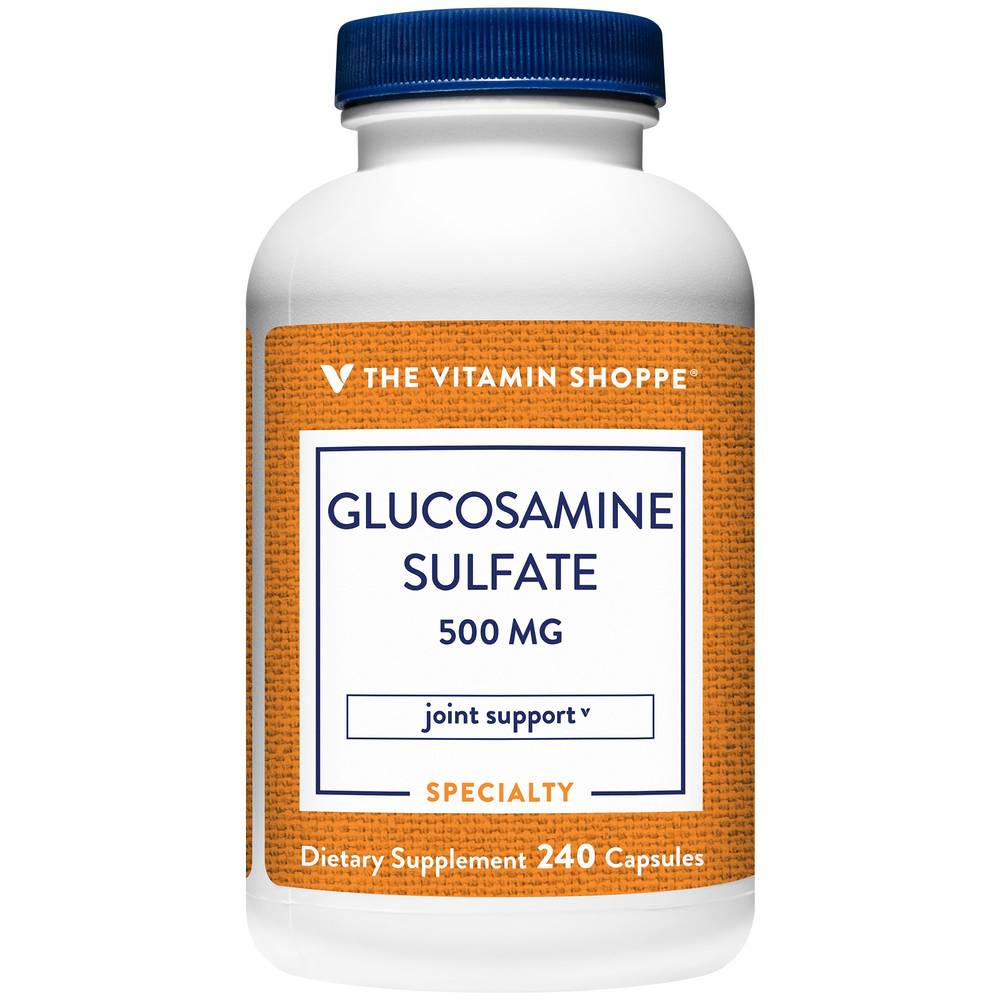 Glucosamine Sulfate For Joint Support - 500 Mg (240 Capsules)