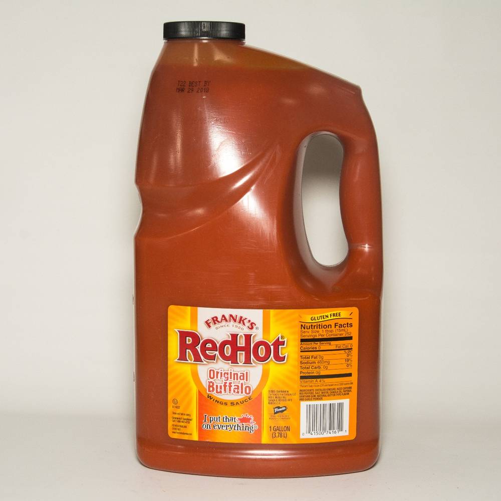 Frank's Red Hot - Original Buffalo Wing Sauce - Gallon