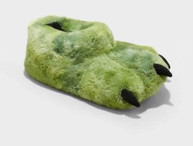 Boys' Kai Dinosaur Foot Slippers - Cat & Jack™ Green M