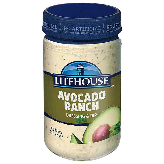 Litehouse Avocado Ranch Dressing & Dip Delivery Near You Uber Eats