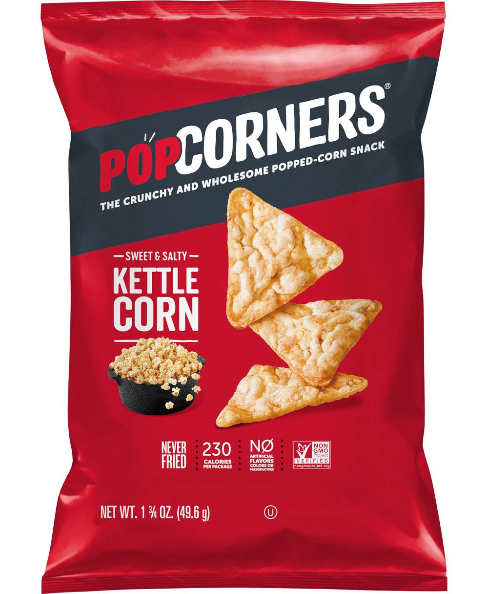 PopCorners Popped Corn Snacks, Sweet-Salty-Kettle Corn (1.8 oz)