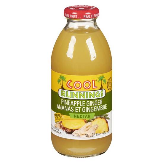 Cool Runnings Pineapple Ginger Nectar Juice (473 ml)
