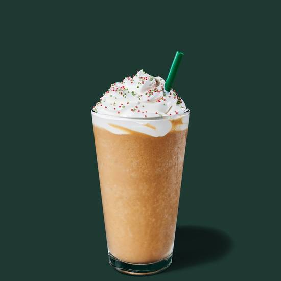 Order Sugar Cookie Almondmilk Frappuccino® Blended Beverage food online from Starbucks store, Palmetto Bay on bringmethat.com