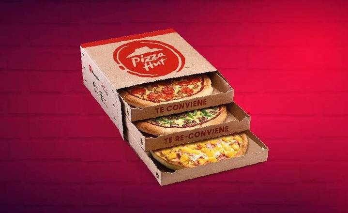 Triple Box 3 Pizzas