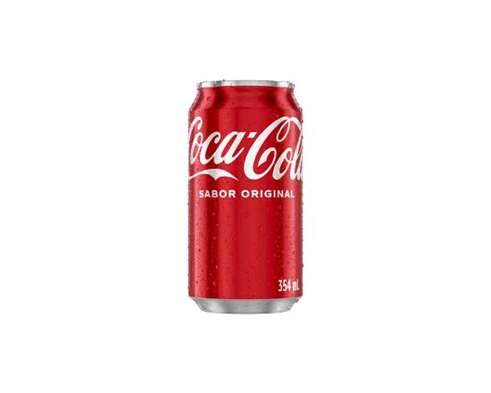 Bebida Gaseosa Coca Cola Lata 354 ml