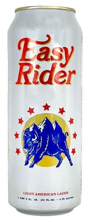 Easy Rider Light American Lager 24 oz Can