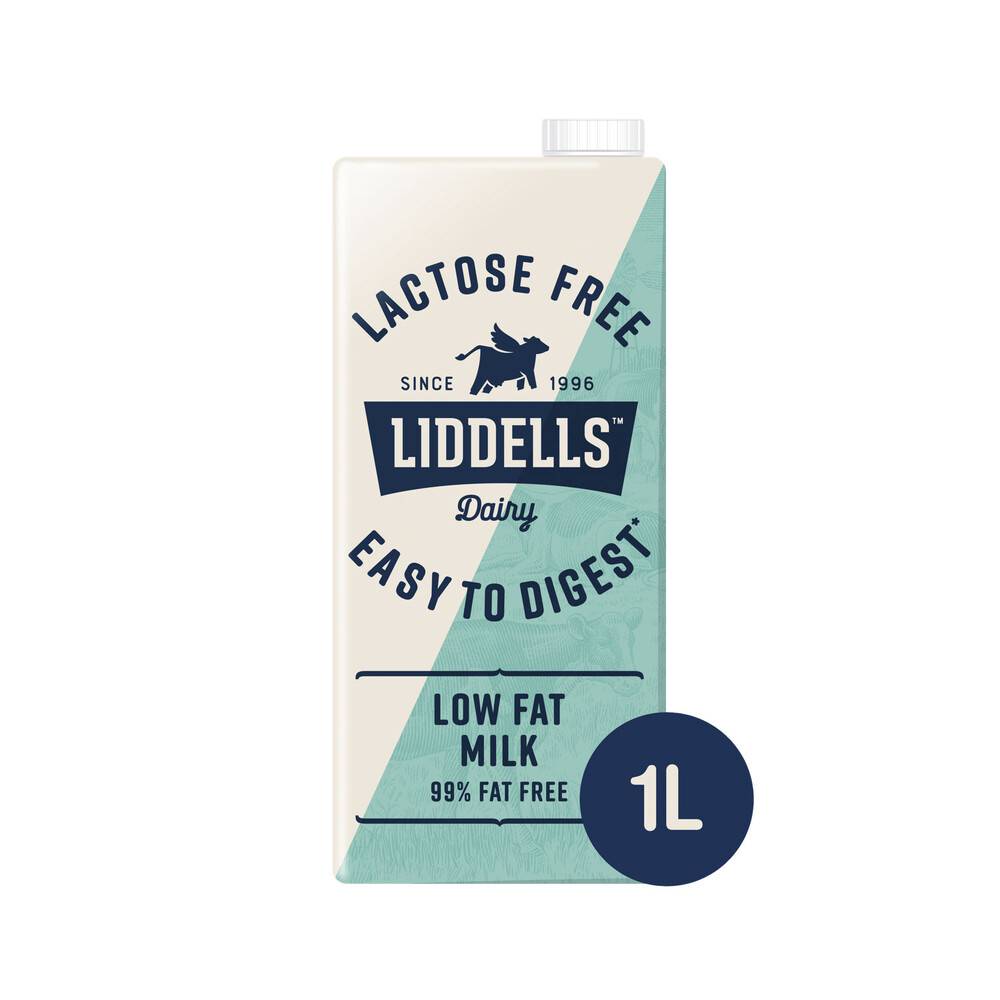 Liddells Lactose Free 99% Low Fat Milk 1L