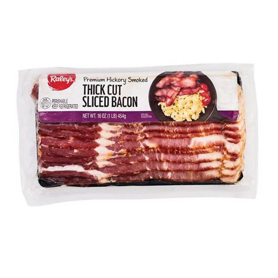 Raley's Thick Cut Sliced Bacon