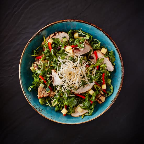 SALADE GINGEMBRE ET LIME AVEC POULET