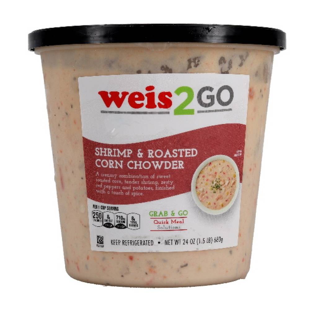 Weis Shrimp and Roasted Corn Chowder (24 oz)