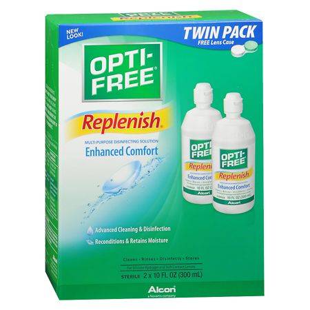 Opti-Free RepleniSH Multi-Purpose Disinfection Solution Value Pack - 2.0 ea x 2 pack
