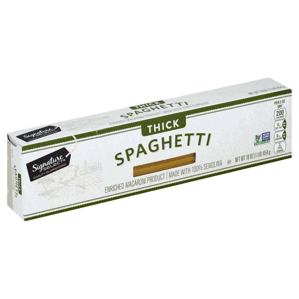 Signature Select Pasta Spaghetti Thick