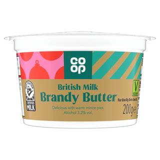 Co-op British Milk Brandy Butter 200g