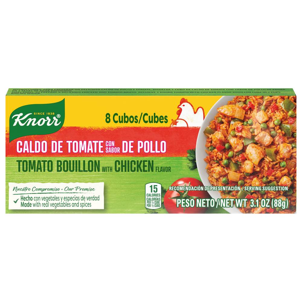 Knorr Tomato Bouillon With Chicken Flavour (8 ct)