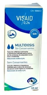 Solución oftálmica lubricante e hipotónica Visaid 100 ml.