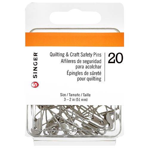 Singer Quilt & Craft Safety Pins - 20.0 ea