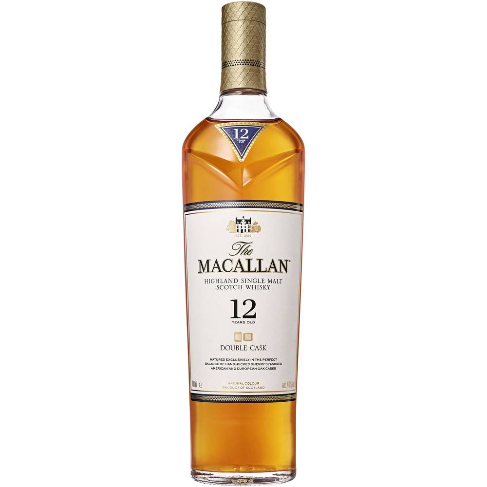 The Macallan 12YO Double Cask Single Malt Whisky 700ml
