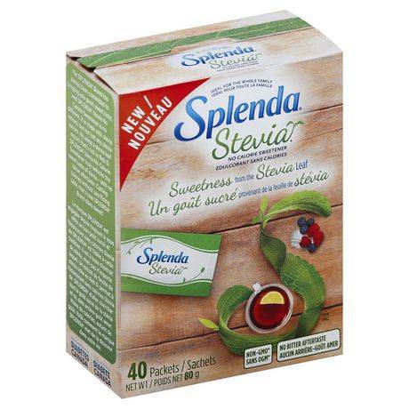Splenda Stevia Sweetener (40 x 2 g)